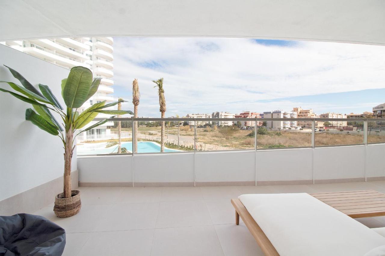 Global Properties, Apartamento Con Terraza Y Vistas A La Piscina En Gran Canet Canet d'En Berenguer Eksteriør bilde