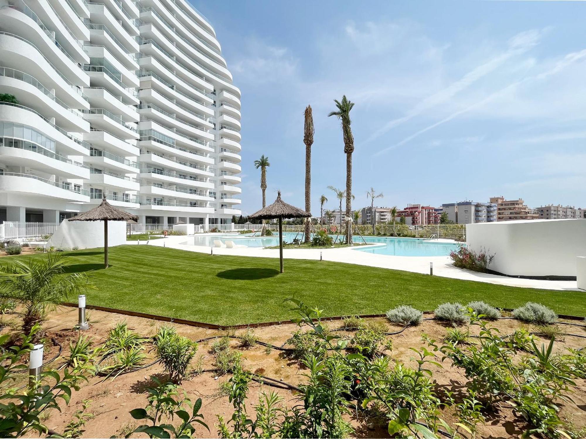 Global Properties, Apartamento Con Terraza Y Vistas A La Piscina En Gran Canet Canet d'En Berenguer Eksteriør bilde